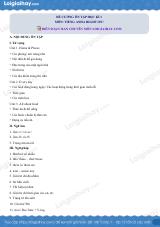 Đề cương ôn tập HK1 tiếng Anh 6 right on có đáp án